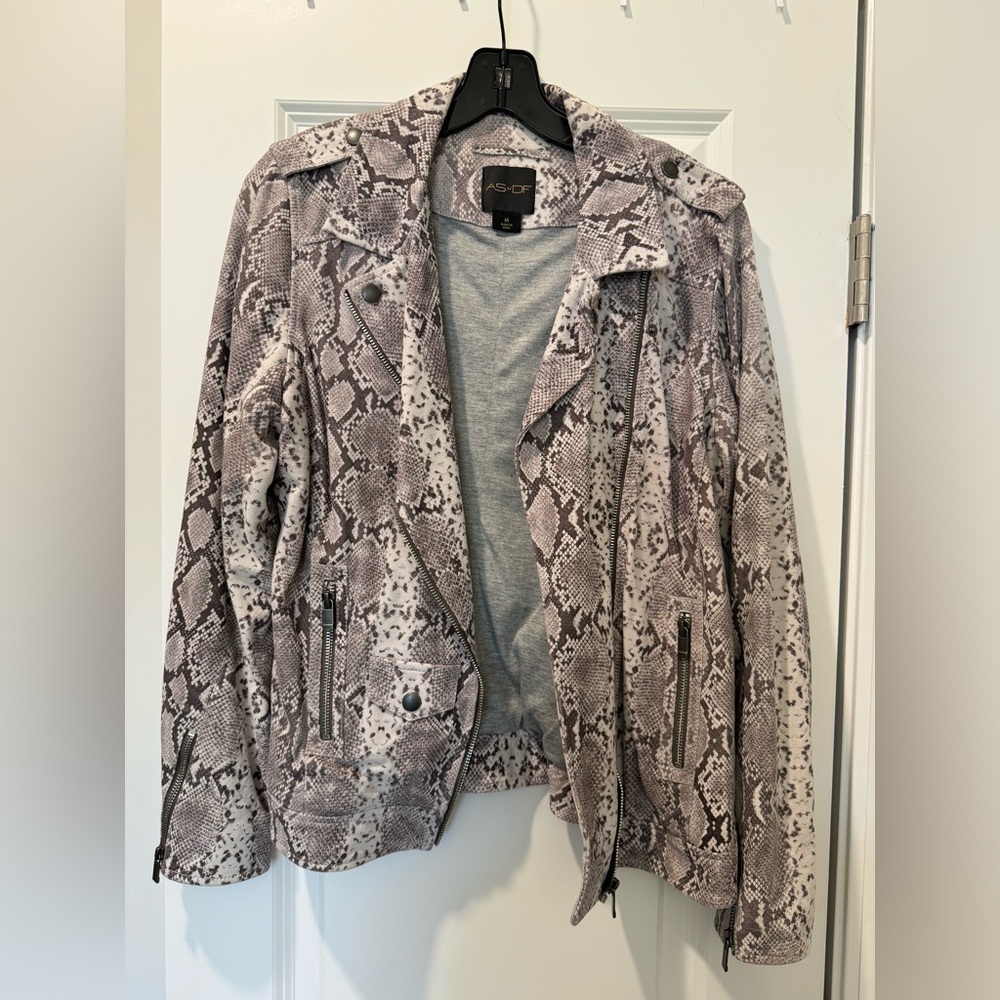 AS by DF suede jacket. New! Size medium.